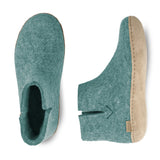 glerups Boot with leather sole Boot with leather sole 11 North Sea