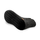 glerups Boot with natural rubber sole - black Boot with rubber sole Charcoal