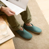 glerups Shoe with leather sole Shoe with leather sole 11 North Sea