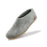 glerups Shoe with leather sole Shoe with leather sole Grey
