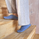 glerups Slip-on with leather sole Slip-on with leather sole 17 Sky