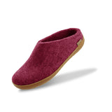 glerups Slip-on with natural rubber sole - honey Slip-on with rubber sole Cranberry