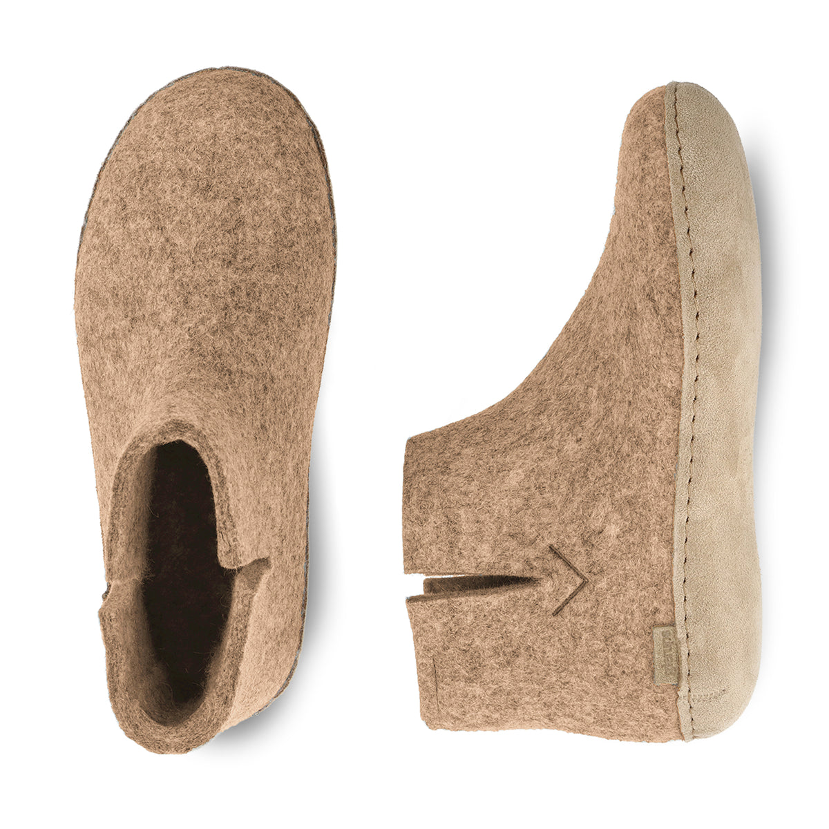 glerups Boot with leather sole Boot with leather sole 12 Sand