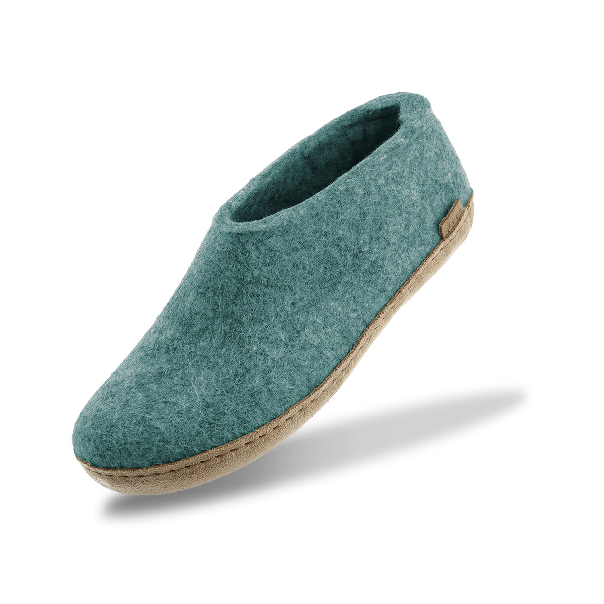 glerups Shoe with leather sole Shoe with leather sole 11 North Sea