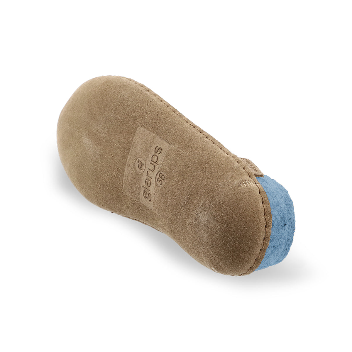 glerups Slip-on with leather sole Slip-on with leather sole 17 Sky