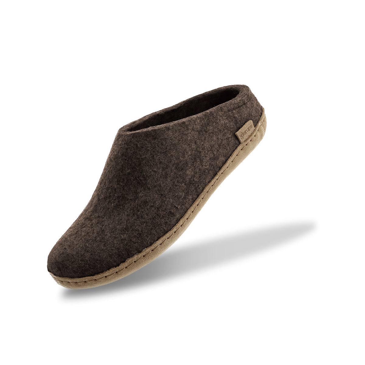 glerups Slip-on with leather sole Slip-on with leather sole 04 Chestnut