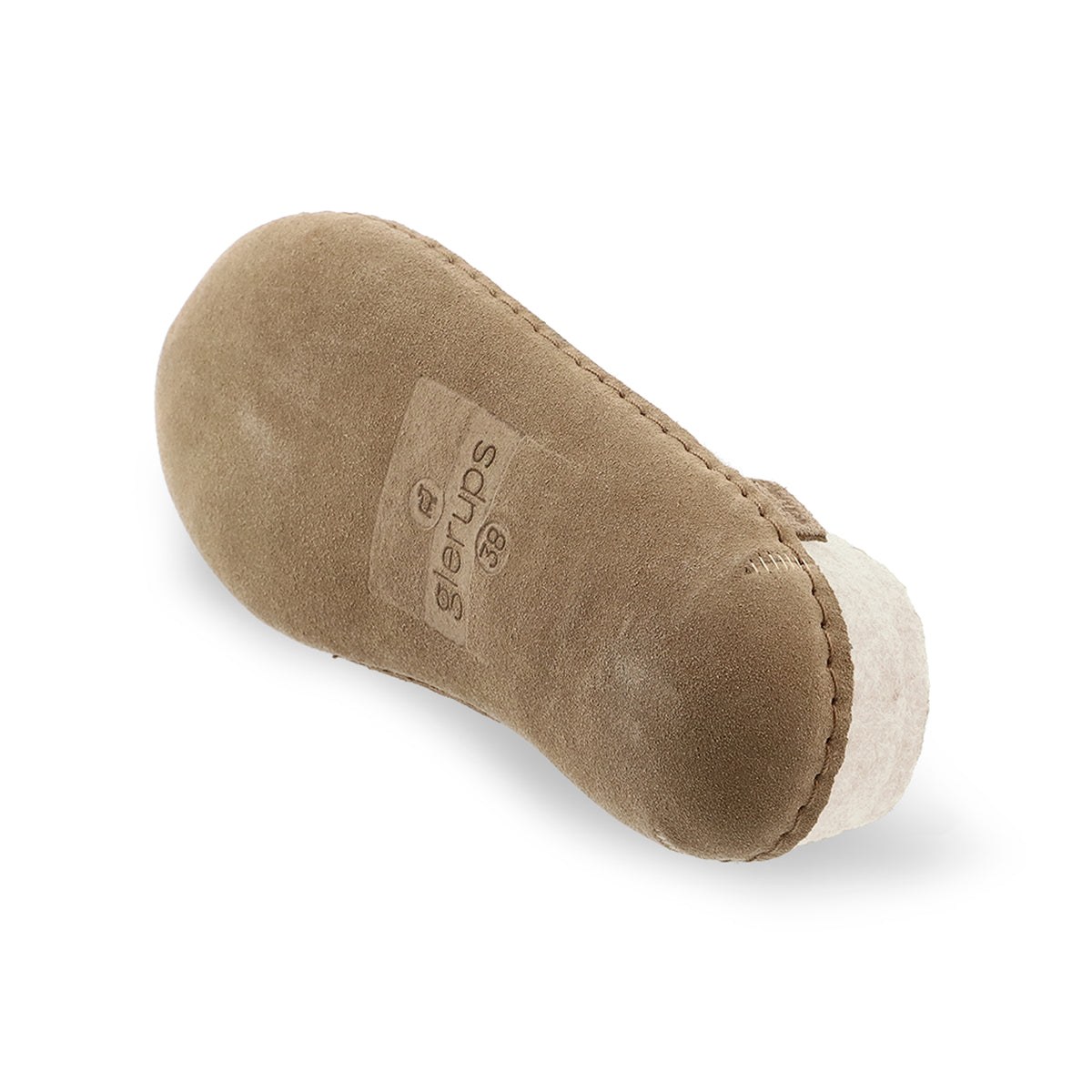 glerups Slip-on with leather sole Slip-on with leather sole White