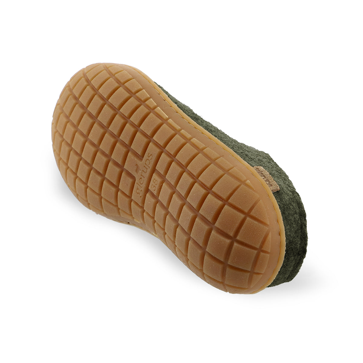 glerups Slip-on with natural rubber sole - honey Slip-on with rubber sole Forest