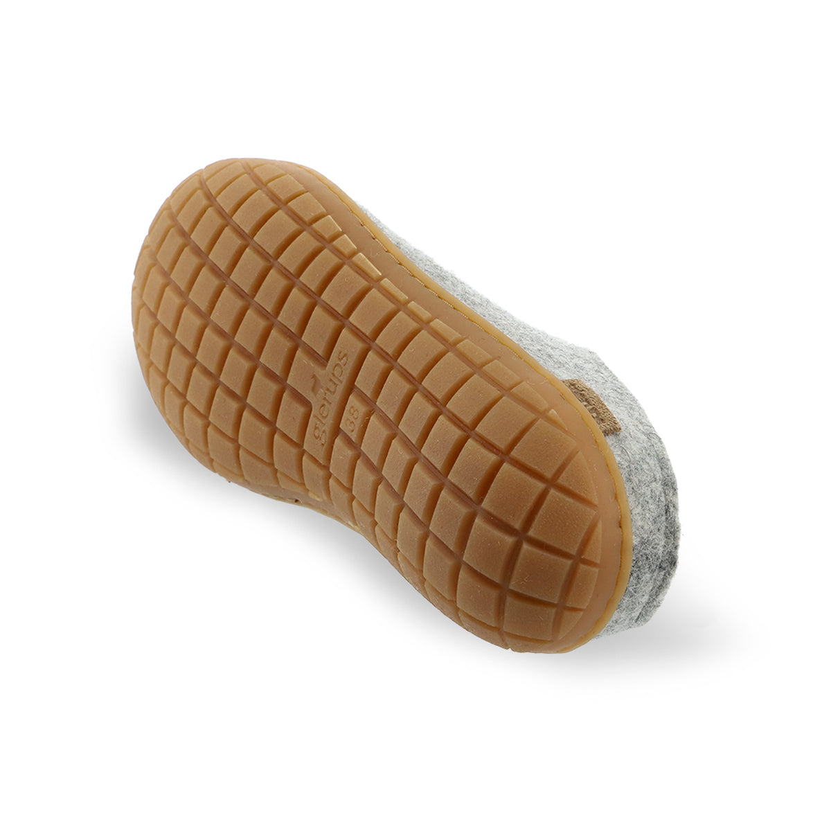 glerups Slip-on with natural rubber sole - honey Slip-on with rubber sole Grey